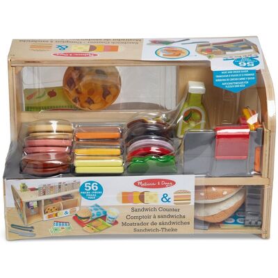 Melissa & Doug Melissa & Doug - Mostrador Sandwich Madera Melissa & Doug. Melissa & Doug Melissa & Doug - Mostrador Sandwich Madera Melissa & Doug.