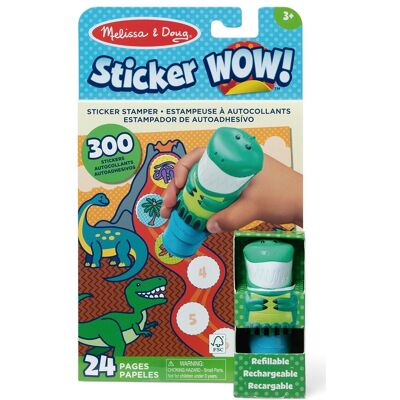 Melissa & Doug Melissa & Doug - Cuaderno de Actividades Sticker Wow! sello Dinosaurio con pegatinas Melissa & Doug. Melissa & Doug Melissa & Doug - Cuaderno de Actividades Sticker Wow! sello Dinosaurio con pegatinas Melissa & Doug.