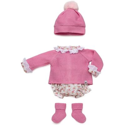 El Corte Inglés La ropita de mi muñeco Bebé Conjunto rosa . El Corte Inglés La ropita de mi muñeco Bebé Conjunto rosa .
