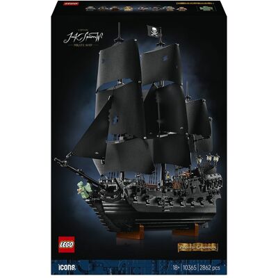 Lego Juego de construcción Barco Pirata del Capitán Jack Sparrow Icons - 10365. Lego Juego de construcción Barco Pirata del Capitán Jack Sparrow Icons - 10365.