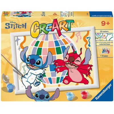 Ravensburger Pintar por Números CreArt Stitch & Leroy Ravensburguer. Ravensburger Pintar por Números CreArt Stitch & Leroy Ravensburguer.