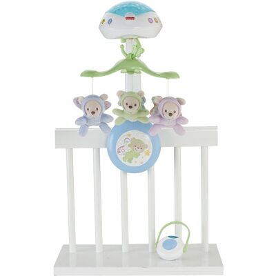 Fisher-Price Móvil ositos voladores juguete de cuna carrusel proyector para bebé . Fisher-Price Móvil ositos voladores juguete de cuna carrusel proyector para bebé .