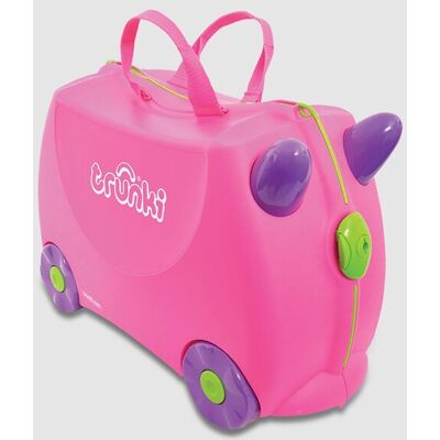 Trunki Maleta infantil TRIXIE, rígida rosa, con capacidad 18 L. Rosa Trunki Maleta infantil TRIXIE, rígida rosa, con capacidad 18 L. Rosa