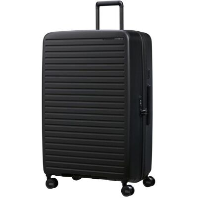 Samsonite Maleta extra grande expandible Restackd rígida con capacidad hasta 138 litros. Negro Samsonite Maleta extra grande expandible Restackd rígida con capacidad hasta 138 litros. Negro