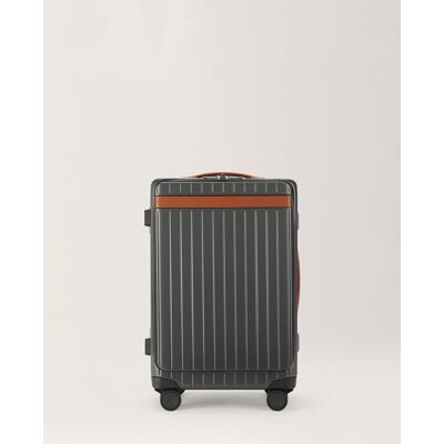Carl Friedrik Maleta de cabina The Carry-on X trolley con bolsillo frontal. Gris Carl Friedrik Maleta de cabina The Carry-on X trolley con bolsillo frontal. Gris