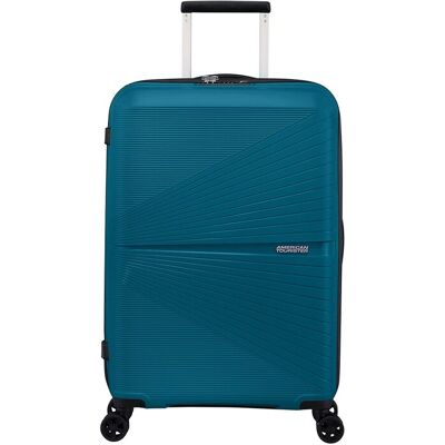 American Tourister Maleta mediana Airconic Spinner 67-26 Tsa rígida con capacidad de 67 L.. Azul American Tourister Maleta mediana Airconic Spinner 67-26 Tsa rígida con capacidad de 67 L.. Azul