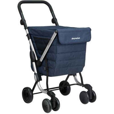 Playmarket Carro de la compra con tapa We Go . Azul Playmarket Carro de la compra con tapa We Go . Azul