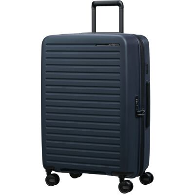 Samsonite Maleta mediana expandible Restackd rígida con capacidad hasta 45 litros. Azul marino Samsonite Maleta mediana expandible Restackd rígida con capacidad hasta 45 litros. Azul marino