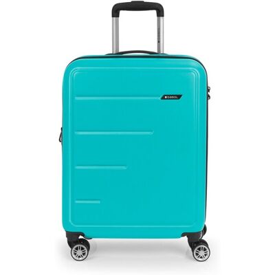 Gabol Maleta cabina expandible future plus con capacidad de 47l. Turquesa Gabol Maleta cabina expandible future plus con capacidad de 47l. Turquesa