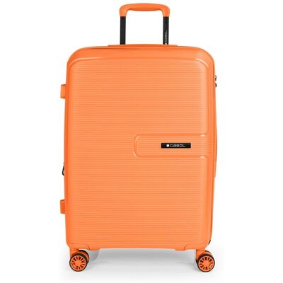 Gabol Maleta mediana expandible steady, con capacidad de 63,3 l. Naranja Gabol Maleta mediana expandible steady, con capacidad de 63,3 l. Naranja