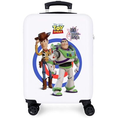 Disney Maleta infantil 2 ruedas multidireccionales toy story con capacidad de 28l. Blanco Disney Maleta infantil 2 ruedas multidireccionales toy story con capacidad de 28l. Blanco