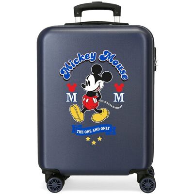 Disney Maleta de cabina infantil Mickey The One rígida con capacidad de 35L. Azul marino Disney Maleta de cabina infantil Mickey The One rígida con capacidad de 35L. Azul marino
