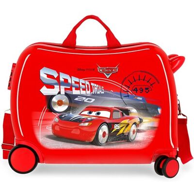 Disney Maleta de cabina Speed Trails Cars rígida con capacidad de 34L. Rojo Disney Maleta de cabina Speed Trails Cars rígida con capacidad de 34L. Rojo