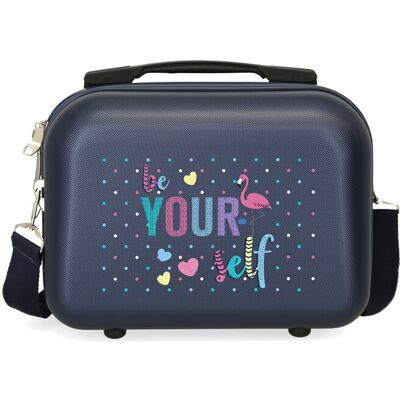 Movom Neceser ABS Be Yourself Adaptable rígida con capacidad de 9L. Azul marino Movom Neceser ABS Be Yourself Adaptable rígida con capacidad de 9L. Azul marino