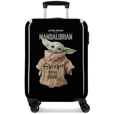 Personajes Maleta de Cabina Star Wars Legend Silver rígida con capacidad de 34L. Negro Personajes Maleta de Cabina Star Wars Legend Silver rígida con capacidad de 34L. Negro