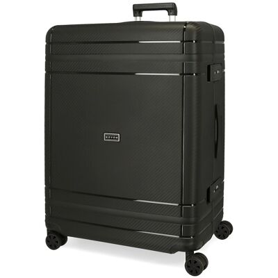 Movom Maleta Grande Dimension Rígida 75cm Negro. Negro Movom Maleta Grande Dimension Rígida 75cm Negro. Negro