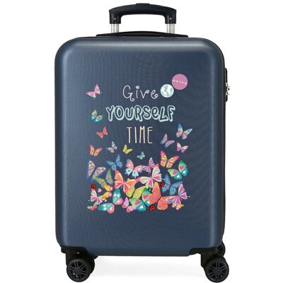 Movom Maleta de cabina Give yourself time rígida con capacidad de 35L. Azul marino Movom Maleta de cabina Give yourself time rígida con capacidad de 35L. Azul marino