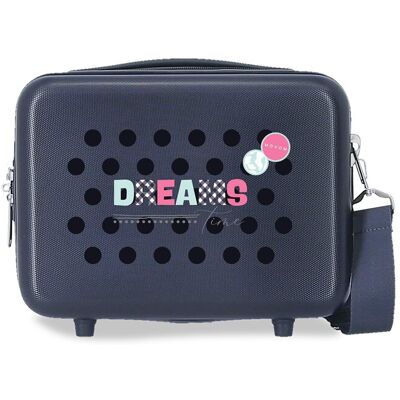 Movom Neceser Dreams time ABS rígido adaptable a trolley con capacidad de 9L. Azul marino Movom Neceser Dreams time ABS rígido adaptable a trolley con capacidad de 9L. Azul marino