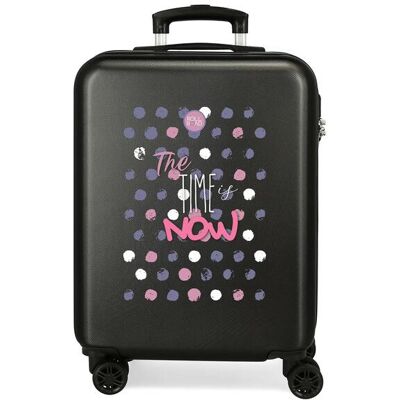 Movom Maleta de cabina The Time is Now rígida con capacidad de 35L. Negro Movom Maleta de cabina The Time is Now rígida con capacidad de 35L. Negro
