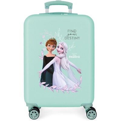 Disney Maleta de cabina infantil Frozen Memories rígida con capacidad de 34L. Azul claro Disney Maleta de cabina infantil Frozen Memories rígida con capacidad de 34L. Azul claro