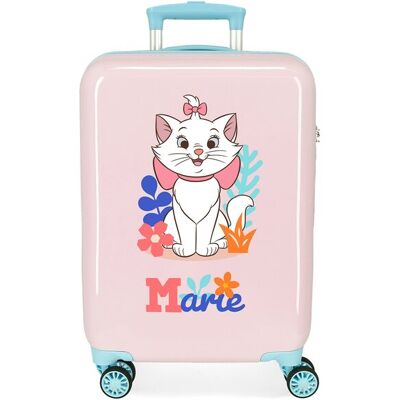 Disney Maleta de cabina infantil Aristocats Marie rígida con capacidad de 34L. Rosa Disney Maleta de cabina infantil Aristocats Marie rígida con capacidad de 34L. Rosa