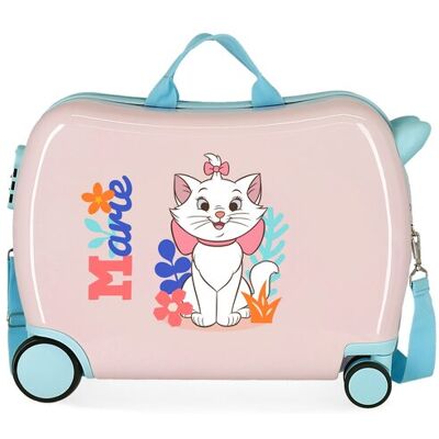 Disney Maleta infantil 2 ruedas multidireccionales Aristocats Marie. Rosa Disney Maleta infantil 2 ruedas multidireccionales Aristocats Marie. Rosa
