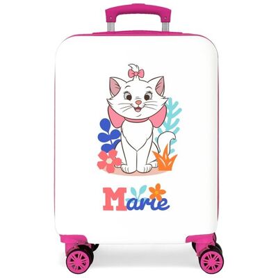 Disney Maleta de cabina infantil Aristocats Marie In White rígida con capacidad de 34L. Blanco Disney Maleta de cabina infantil Aristocats Marie In White rígida con capacidad de 34L. Blanco