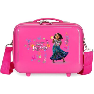 Disney Neceser ABS Encanto Mirabel adaptable. Rosa Disney Neceser ABS Encanto Mirabel adaptable. Rosa