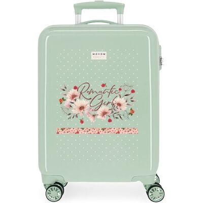 Movom Maleta de cabina Romantic Girl rígida con capacidad de 34L. Verde menta Movom Maleta de cabina Romantic Girl rígida con capacidad de 34L. Verde menta