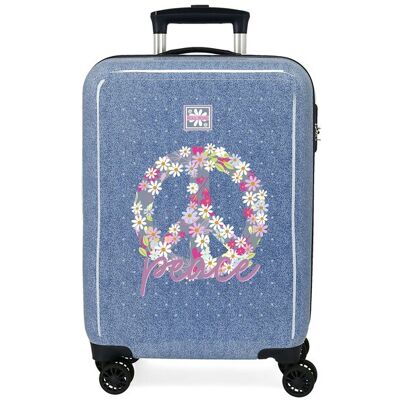 Movom Maleta de cabina de niña Peace rígida con capacidad de 34L. Azul Movom Maleta de cabina de niña Peace rígida con capacidad de 34L. Azul
