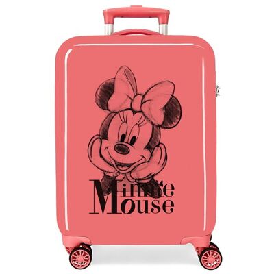 Disney Maleta de cabina infantil Minnie in Love con capacidad de 34 L. Rosa Disney Maleta de cabina infantil Minnie in Love con capacidad de 34 L. Rosa