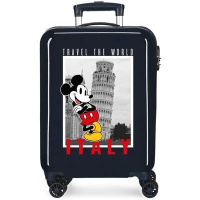Disney Maleta de cabina de niña Minnie New York con capacidad de 34L. Azul marino Disney Maleta de cabina de niña Minnie New York con capacidad de 34L. Azul marino