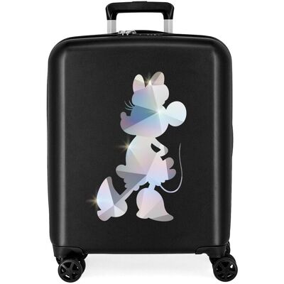 Disney Maleta de cabina infantil 100 Mickey Silver con capacidad de 38L. Negro / Plata Disney Maleta de cabina infantil 100 Mickey Silver con capacidad de 38L. Negro / Plata