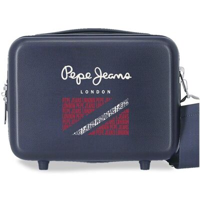 Pepe Jeans Neceser clark abs rígido adaptable a trolley. Azul Pepe Jeans Neceser clark abs rígido adaptable a trolley. Azul