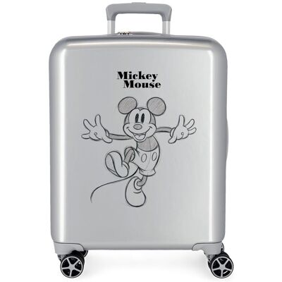 Disney Maleta de cabina de adulto 100 Mickey steamboad con capacidad de 38 L. Gris Disney Maleta de cabina de adulto 100 Mickey steamboad con capacidad de 38 L. Gris