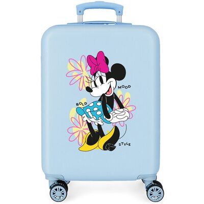 Disney Maleta de cabina Fantasy Minnie Bold rígida con capacidad de 35L. Azul Disney Maleta de cabina Fantasy Minnie Bold rígida con capacidad de 35L. Azul