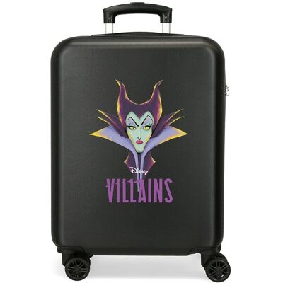 Disney Maleta de cabina Villains Malefica rígida con capacidad de 35 L. Negro Disney Maleta de cabina Villains Malefica rígida con capacidad de 35 L. Negro