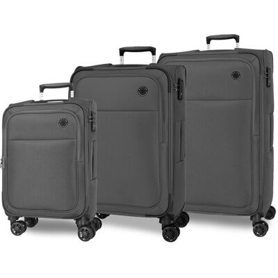 Movom Juego de maletas (cabina, mediana y grande ) Atlanta soft blanda con capacidad de 179L. Movom Juego de maletas (cabina, mediana y grande ) Atlanta soft blanda con capacidad de 179L.