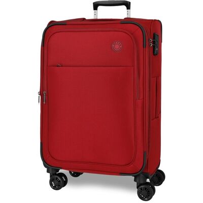 Movom Maleta mediana Atlanta blanda con capacidad de 59L. Rojo Movom Maleta mediana Atlanta blanda con capacidad de 59L. Rojo
