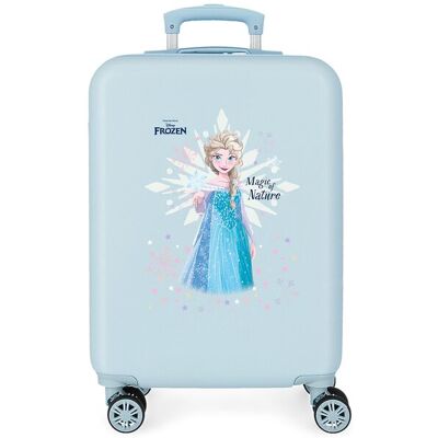 Disney Maleta de cabina Frozen Magic Ice con capacidad de 35L en azul claro. Azul Disney Maleta de cabina Frozen Magic Ice con capacidad de 35L en azul claro. Azul