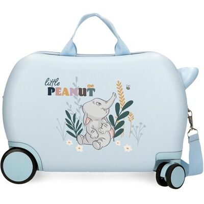 Disney Maleta infantil 2 ruedas multidireccionales Dumbo Before the bloom con capacidad de 24L. Azul claro Disney Maleta infantil 2 ruedas multidireccionales Dumbo Before the bloom con capacidad de 24L. Azul claro