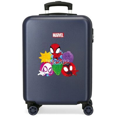 Personajes Maleta de cabina Power of 3 Rígida con capacidad de 35L. Azul marino Personajes Maleta de cabina Power of 3 Rígida con capacidad de 35L. Azul marino