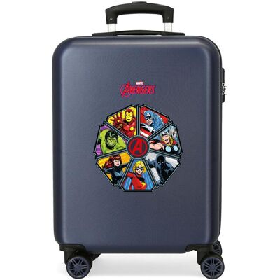 Personajes Maleta de cabina 55cm marvel avengers to the power abs con capacidad de 41,8l. Negro Personajes Maleta de cabina 55cm marvel avengers to the power abs con capacidad de 41,8l. Negro