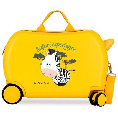 Movom Maleta infantil 2 ruedas multidireccionales Adventures con capacidad de 28L en ocre. Amarillo Movom Maleta infantil 2 ruedas multidireccionales Adventures con capacidad de 28L en ocre. Amarillo