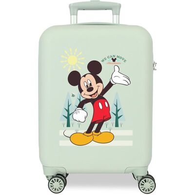 Disney Maleta infantil 2 ruedas multidireccionales mickey mountain 28l. Verde Disney Maleta infantil 2 ruedas multidireccionales mickey mountain 28l. Verde