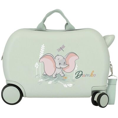 Disney Maleta infantil 2 ruedas multidireccionales dumbo with dragon fly con capacidad de 28l. Verde Disney Maleta infantil 2 ruedas multidireccionales dumbo with dragon fly con capacidad de 28l. Verde