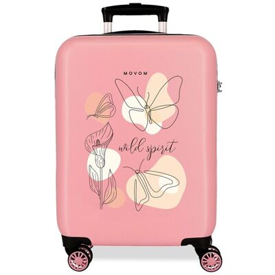 Movom Maleta de cabina Luggage rígida con capacidad de 35L en nude. Rosa Movom Maleta de cabina Luggage rígida con capacidad de 35L en nude. Rosa