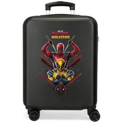 Personajes Maleta de cabina Deadpool & Wolverine con capacidad de 34L. Negro Personajes Maleta de cabina Deadpool & Wolverine con capacidad de 34L. Negro