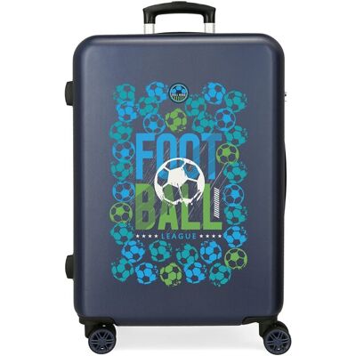 Movom Maleta mediana Gol rígida con capacidad de 56L. Azul marino Movom Maleta mediana Gol rígida con capacidad de 56L. Azul marino