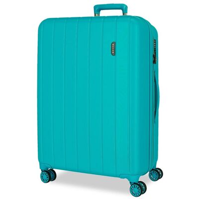 Movom Maleta grande Wood con capacidad 108L. Turquesa Movom Maleta grande Wood con capacidad 108L. Turquesa